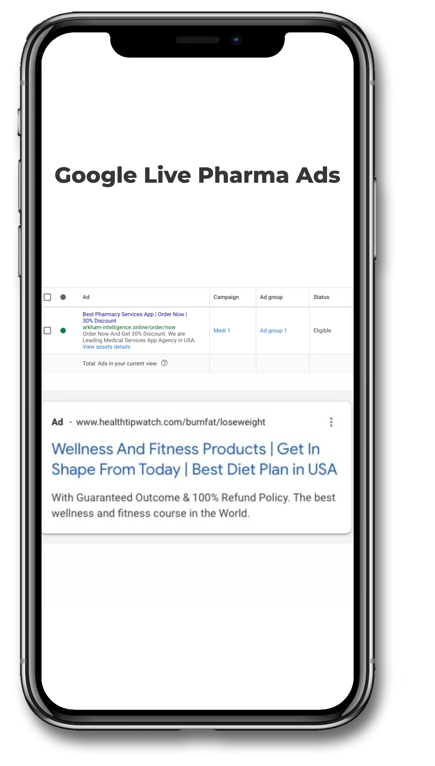 LIVE PHARMA AD
